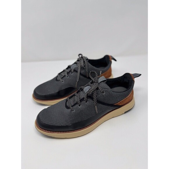 Cole Haan Men Shoes Gray Grand Atlantic Sneakers Low Top Lace Up Fashion US 9.5M - Picture 4 of 9